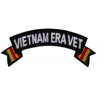 Vietnam Era Vet Large Rocker Patch | US Military Vietnam Veteran Patches